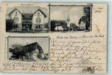 5610 Wohlen AG 1906 Gebrauchsspuren Gemeindehaus Schulhaus