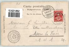 2740 Moutier 1901 - Gorges Dampfzug