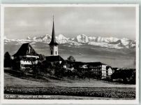 3110 Münsingen - Alpenkette Kath. Kirche