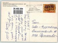 8495 Sitzberg Schmidrüti Foto AK Aktion gegen Atomkraftwerke 1987 Foto Burkhardt