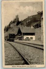 3717 Blausee-Mitholz 1913 - Bahnhof Felsenburg