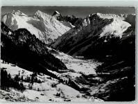 7249 Serneus 1964 - Mezzaselva Klosters mit Silvrettagruppe