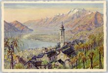 6634 Brione (Verzasca) Künstlerkarte sign. E. Zuppinger