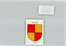 9545 Wängi - Vignette Wappen Kaffee Hag ca 1920-1940