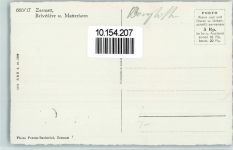 Belvedere - Hotel Belvédère und Matterhorn Fernrohr