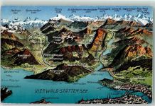 6374 Buochs - Vierwaldstättersee Vogelschau