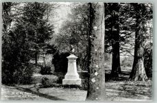 3235 Erlach 1955 Foto AK Denkmal Rousseau, J.J. Ile de St. Pierre