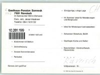 7563 Samnaun Dorf - Gasthaus-Pension Sonneck Raveisch