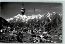 3925 Grächen - Sesselbahn Grächen - Hannigalp Weisshorn Bishorn Barrhorn