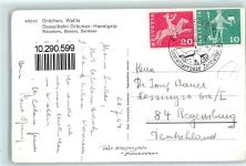 3925 Grächen - Sesselbahn Grächen - Hannigalp Weisshorn Bishorn Barrhorn