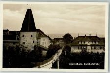 4537 Wiedlisbach Foto AK Bahnhofstrasse