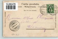 1261 Le Vaud - Festival Vaudois 1803-1903 , Offit. Karte Nr. 5 AK