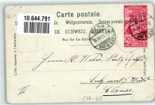 3000 Bern Berne Gebrauchsspuren Lithographie Tracht Wappen