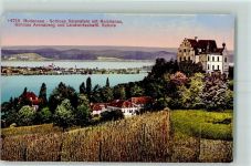 8268 Salenstein - Schloß Salenstein Insel Reichenau Schloß Arenaberg Landw. Schule