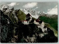 9490 Vaduz - Fürstentum Lirchtenstein mit Blick auf Falknisgruppe