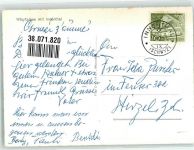 8858 Innerthal Wägital 1952 Foto AK Kirche Kreuz