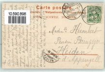 Taminaschlucht 1905 - Ende der Schlucht