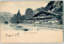 3807 Iseltwald 1899 - Haus am See