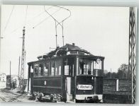 4123 Allschwil Neuallschwil Foto AK Straßenbahn Motorwagen 27 Allschwillerstrasse 1905