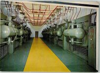 4127 Birsfelden Foto AK Rheinkraftwerk Schaltraum