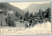 1923 Les Marécottes 1902 - Dent de Morcles