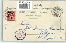 5610 Wohlen AG 1898 BOAKC Lithographie Biene