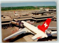 8000 Zürich - Swissair 3-strahliges Großraumflugzeug