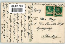 8702 Zollikon Gebrauchsspuren Raddampfer Speer Segelboot Zürichsee Bahnpost Zug 3430