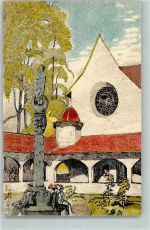 3000 Bern Berne Künstlersteindruck Künstlerpostkarte Serie Dörfli der Schweiz. Landesausstellung 1914