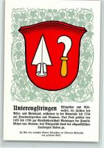 8103 Unterengstringen - Serie XXIX Nr. 143, sehr gute Erhaltung AK