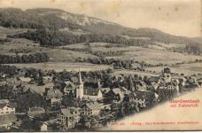 3672 Oberdiessbach - Oberdiessbach (Bern) Leporello I-II (fleckig VS/RS)