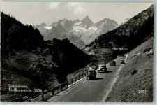 3862 Innertkirchen 1949 Foto AK Sustenstrasse Auto
