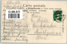 3534 Signau 1911 Foto AK Geschäft und Uhrmacherei Kropf bahnp# Zug 1752