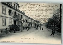 1462 Yvonand 1904 Foto AK Rue du Temple