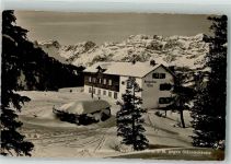 8762 Schwanden GL 1938 Winter Gasthaus Mettmen