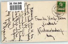 6410 Rigi Klösterli 1926 Foto AK Hotel Sonne