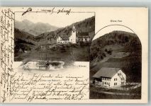 4229 Beinwil SO 1900 Foto AK Kloster Gasthaus Obere Post