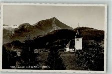 3782 Lauenen b. Gstaad Foto AK Kirche
