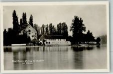 8266 Steckborn 1932 Foto AK Hotel Pension Glrisegg