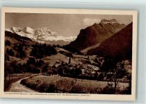 3713 Reichenbach im Kandertal - Lötschbergbahn-Reichenbach mit Blüemlisalp