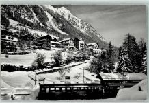 1923 Les Marécottes Foto AK Winter Schnee