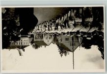 8450 Andelfingen Foto AK Umzug Fahnenträger Ort handschriftlich