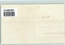 1630 Bulle - Foto Winteridylle Ort handschriftlich