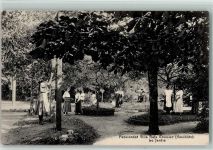 2088 Cressier NE 1911 - Pensionnat Villa Rafa Cressier le jardin