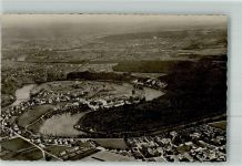 8462 Rheinau Foto AK Fliegeraufnahme