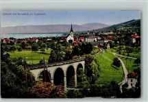 9403 Goldach - Panorama kirche Eisenbahnviadukt