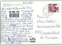 8596 Münsterlingen 1980 Foto AK Fliegeraufnahme