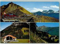 6383 Niederrickenbach Maria Rickenbach - Sesselbahn Brisen Panorama-Restaurant Haldigrat
