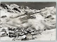 7457 Bivio - Bivio am Julierpass gegen Piz Grevasalvas und Septimerpass Winteraufnahme