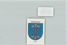 8953 Dietikon - Vignette Wappen Kaffee Hag ca 1920-1940